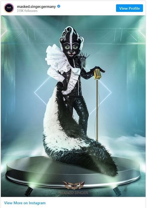 masked singer 2021 hinweise stinktier
