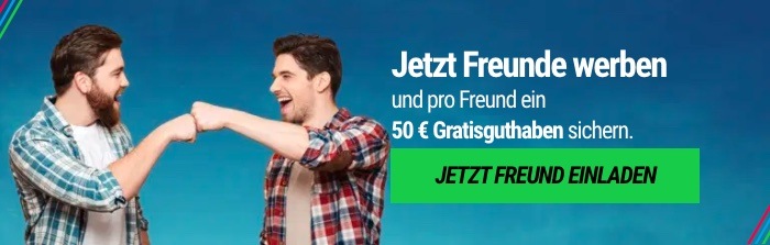 neobet freunde werben bonus