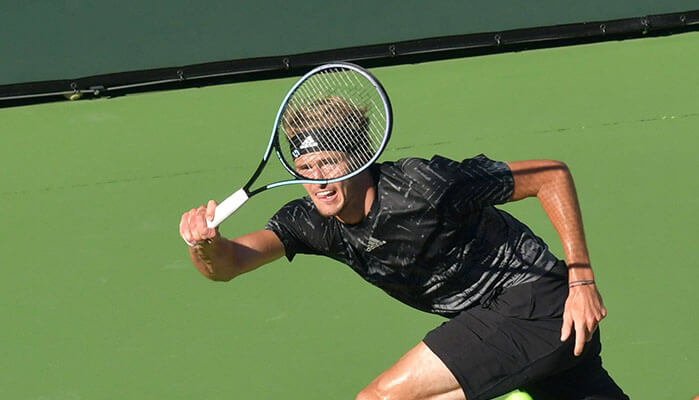 Alexander Zverev (© IMAGO / Icon SMI) Monfils Zverev Tipp