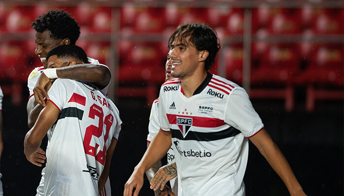 Gabriel Sara / FC Sao Paulo (© imago images / Fotoarena) Fortaleza Sao Paulo Tipp