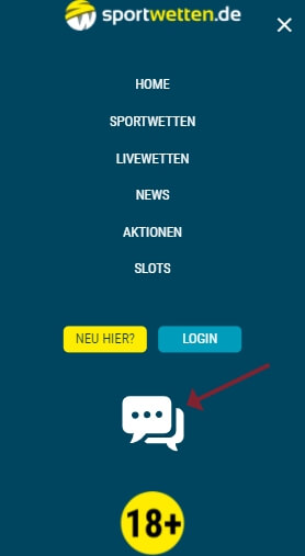 Sportwetten.de Kundensupport