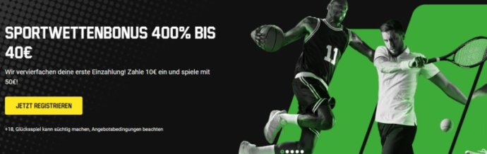 Unibet Willkommensbonus