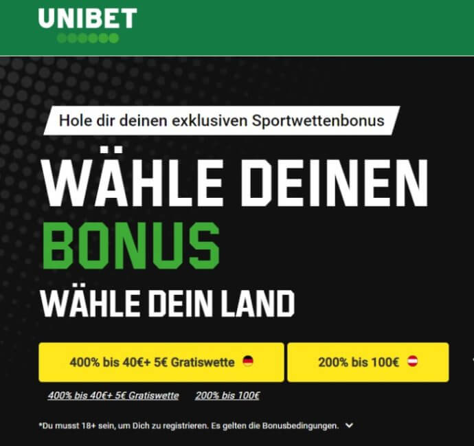 Unibet Bonus