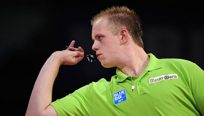 Michael van Gerwen Haare Glatze