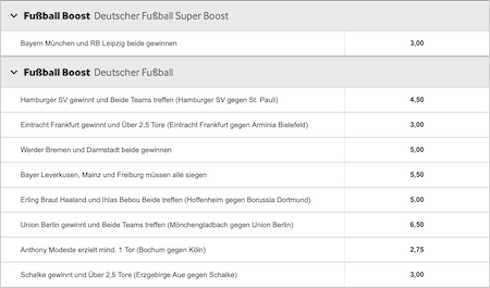 Bundesliga Sportwetten