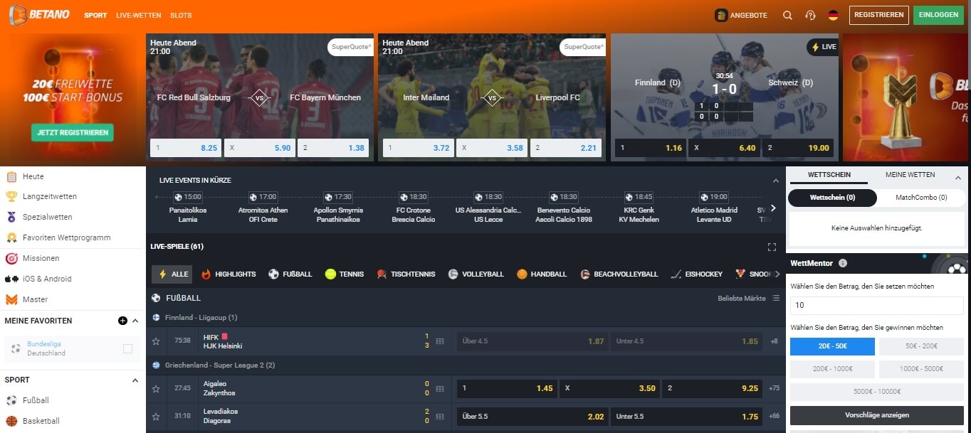 Betano Desktop