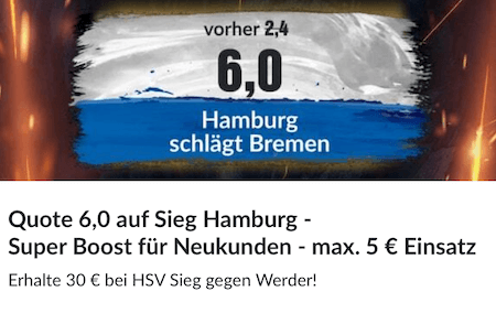 HSV - Bremen Quoten