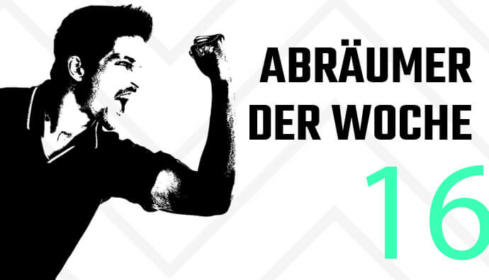 Sportwetten Abräumer der Woche 16