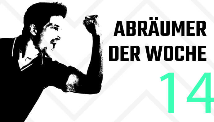 Sportwetten Abräumer der Woche 14