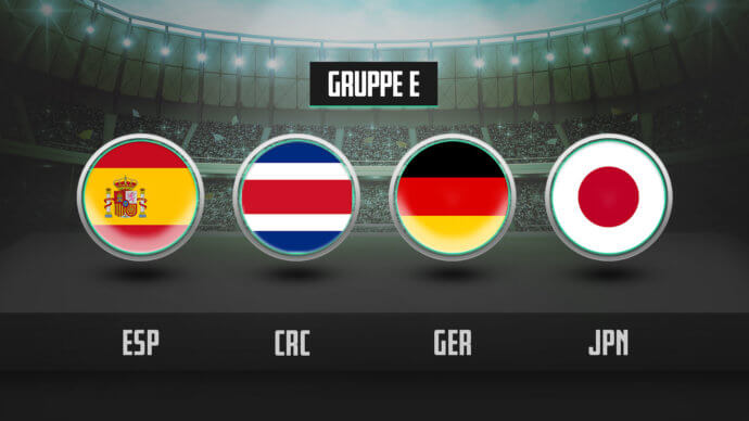 WM 2022 Gruppe E Spielplan Termine