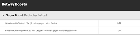Bayern - Gladbach Sportwetten