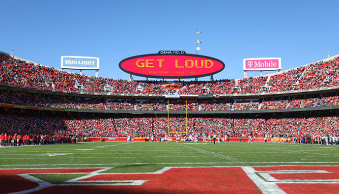 kansas city chiefs stadion arrowhead