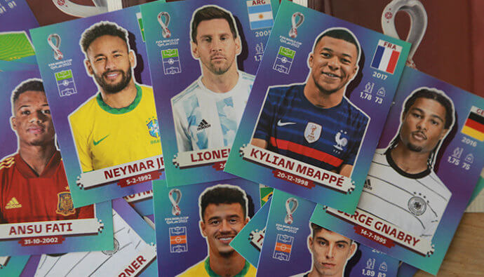 wm 2022 panini sticker album