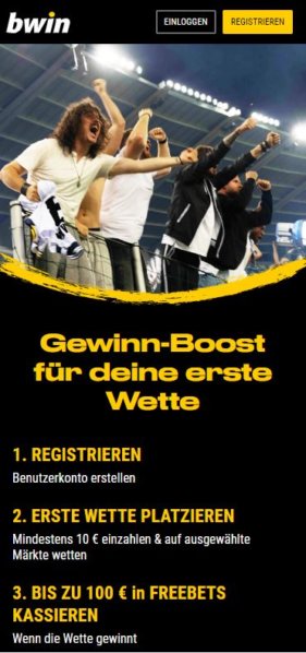 Bwin Gewinn-Boost