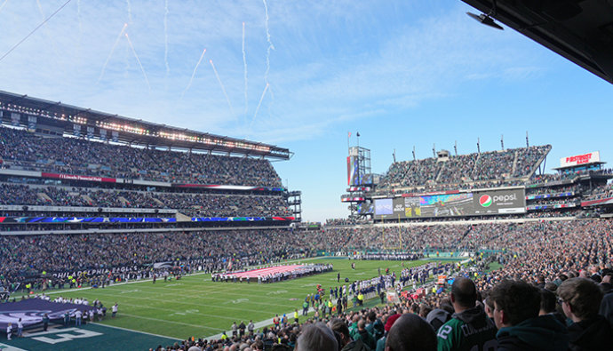 philadelphia eagles stadion lincoln financial field