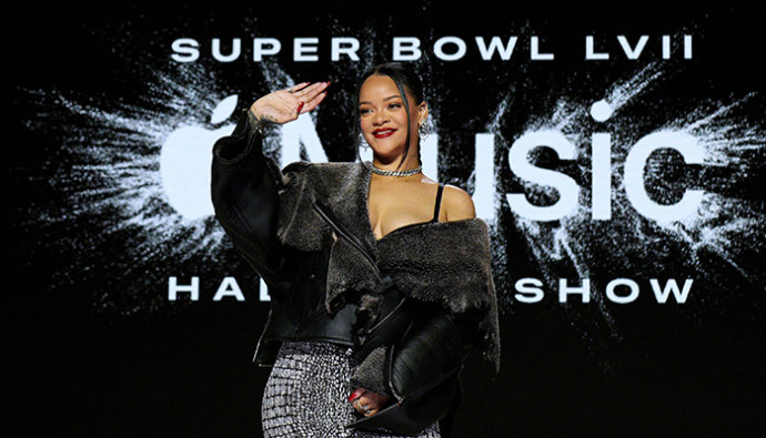 super bowl halbzeitshow 2023 uhrzeit songs rihanna