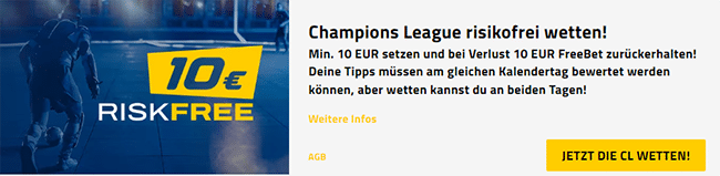 AdmiralBet 10 Euro Wetten