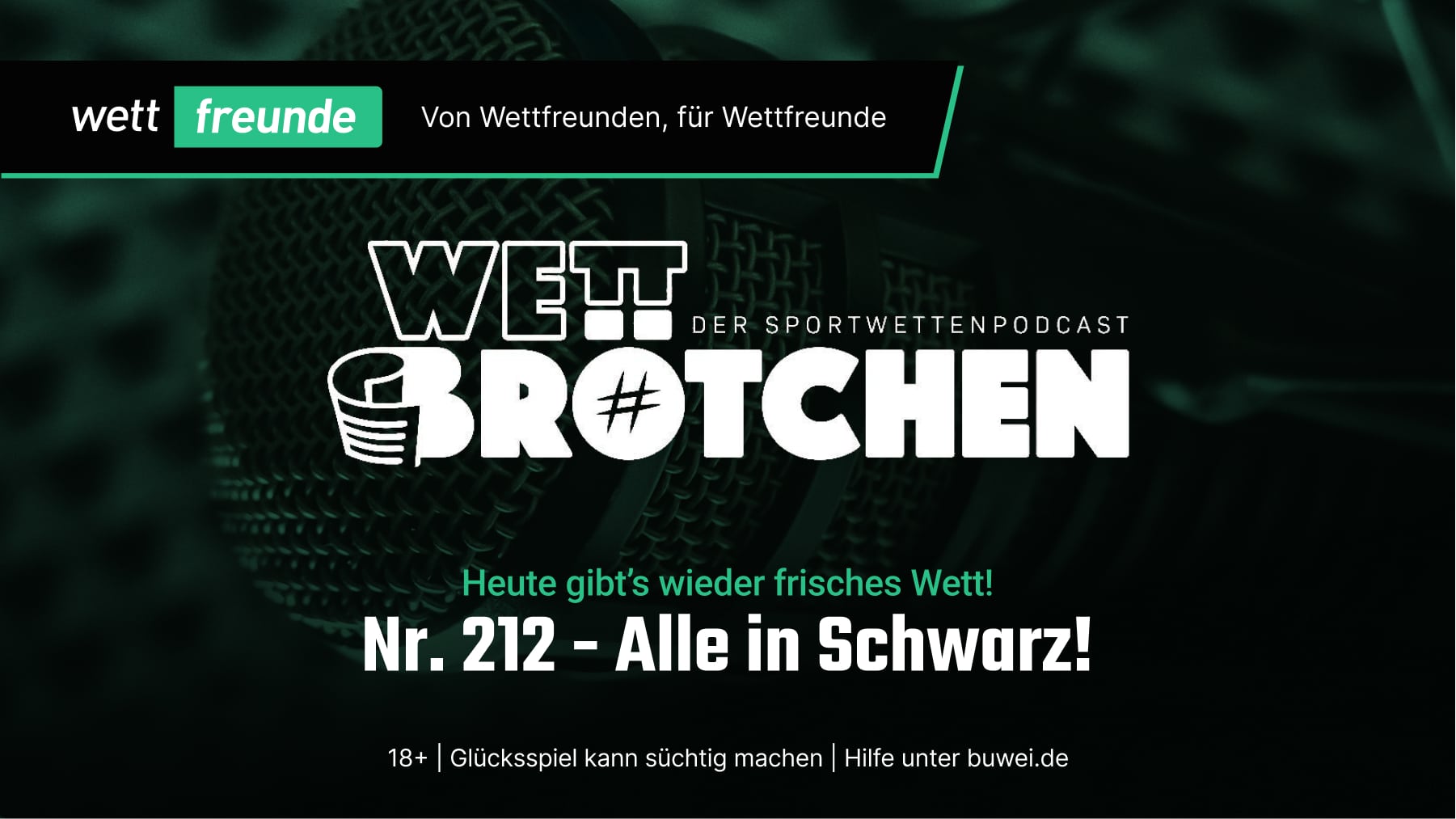 Wettfreunde Podcast Wettbrötchen Grafik