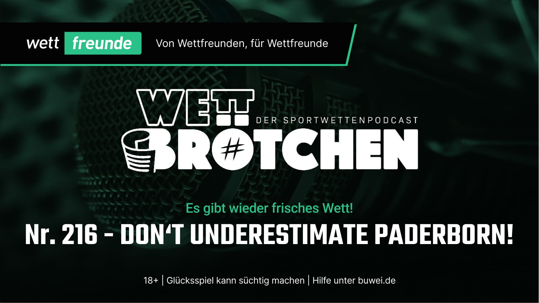 Wettfreunde Podcast Wettbrötchen Grafik