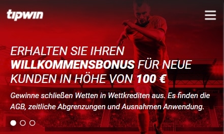 tipwin bonus für neukunden