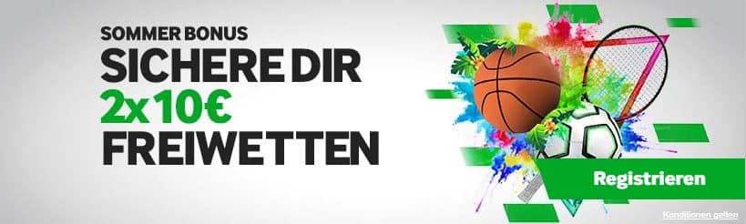 Betway Sommer Bonus