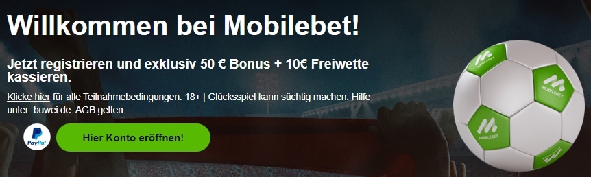 Mobilebet bonus