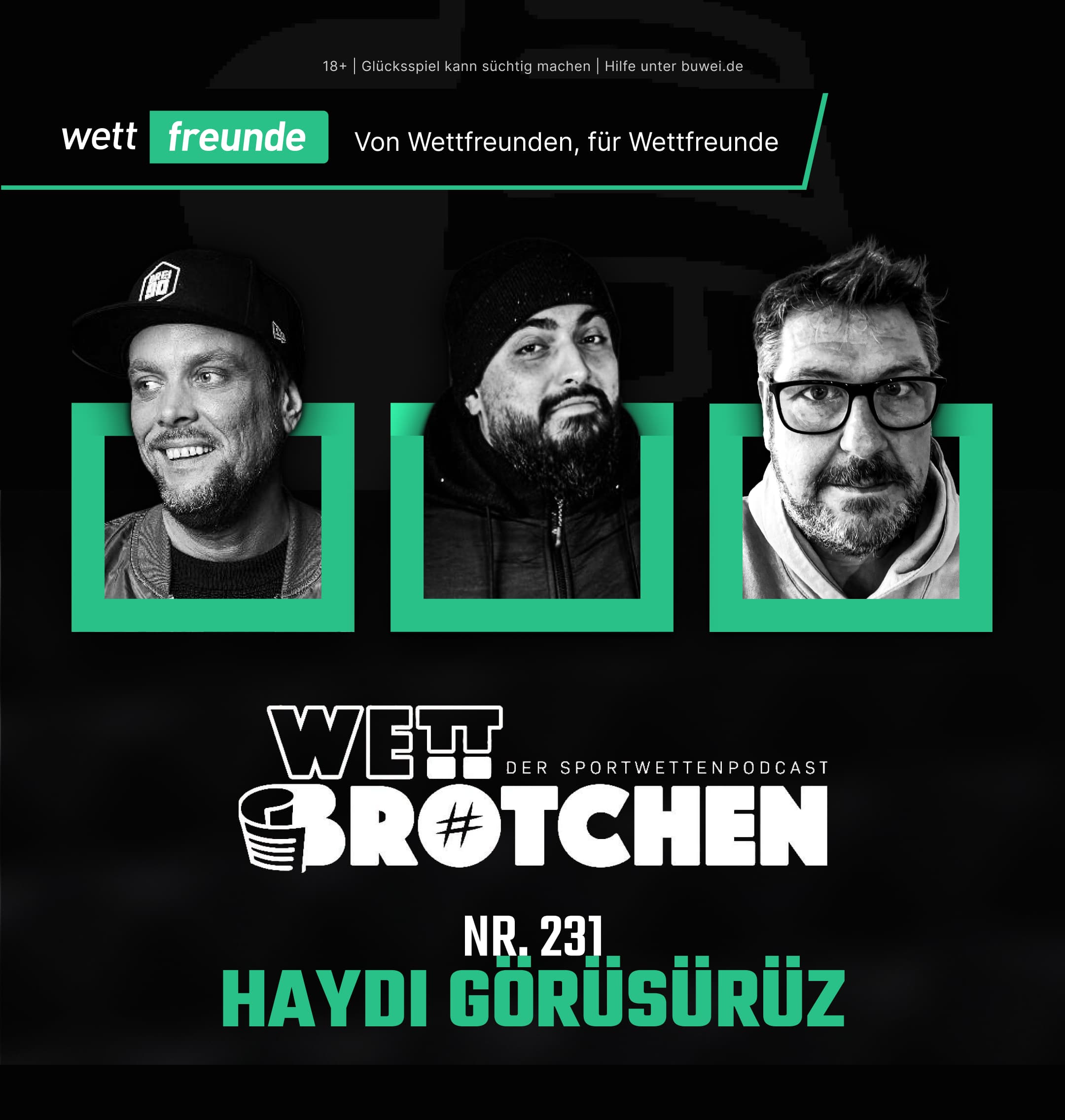 Wettfreunde Podcast Wettbrötchen Grafik Episode 231