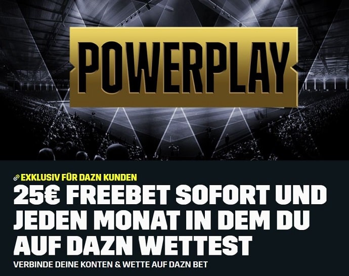 dazn bet freebet powerplay