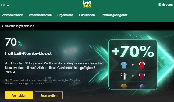 Bet365 Kombiwetten