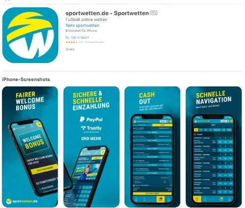 Sportwetten.de iOS App Download