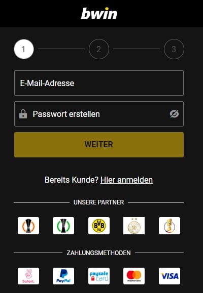 bei Oddset online registrieren