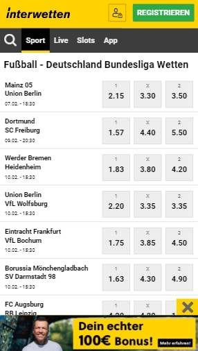 Interwetten Bundesliga