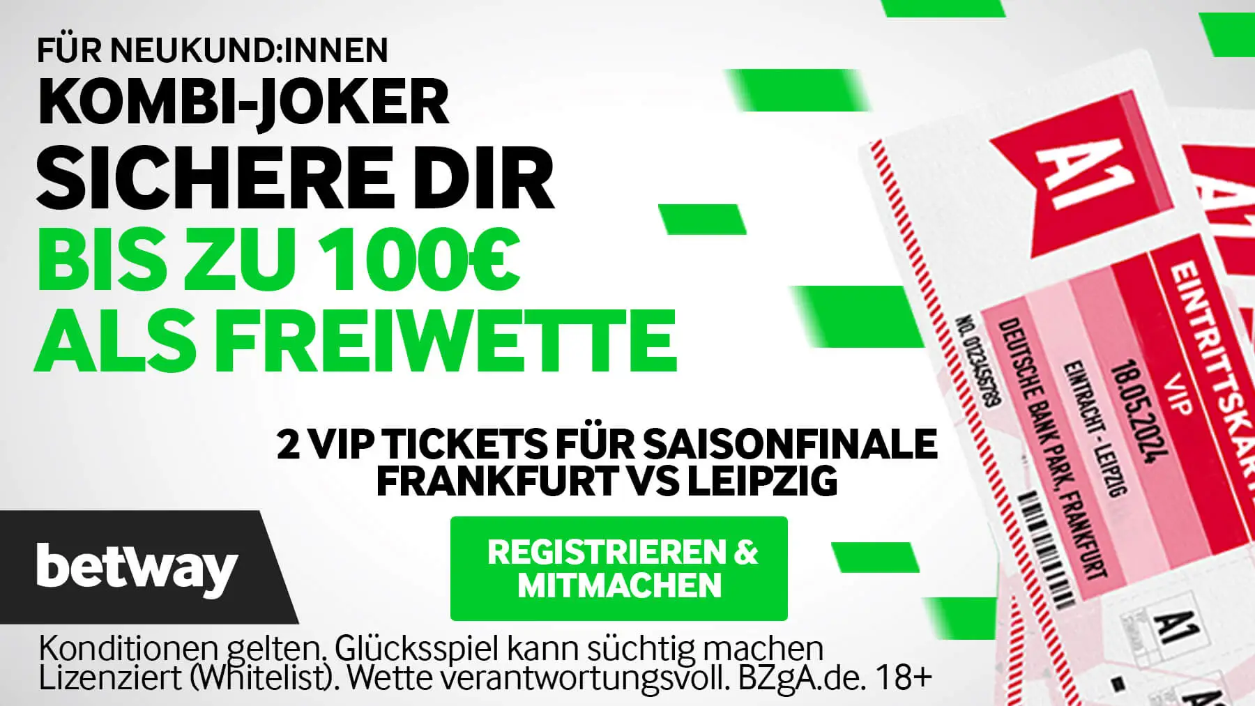 betway eintracht leipzig tickets