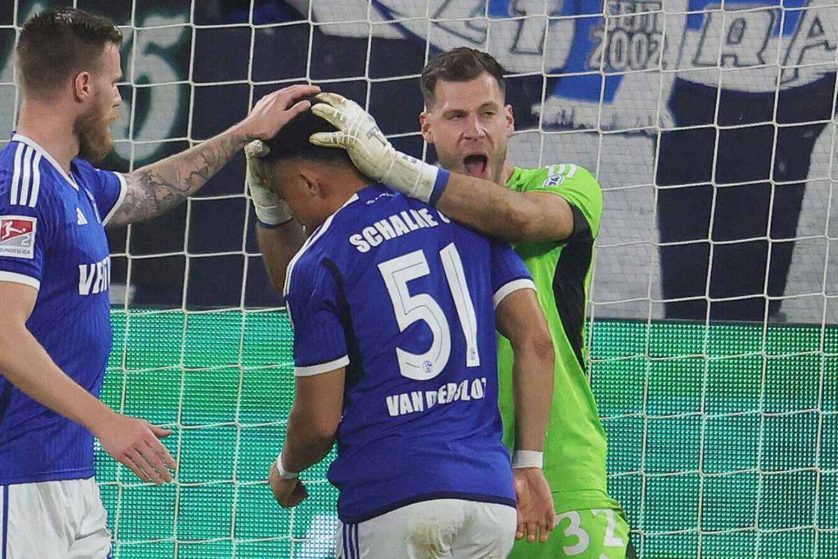 Marius Mueller und Steven van der Sloot / Schalke Rostock Tipp dpa picture alliance / Alamy Stock Photo