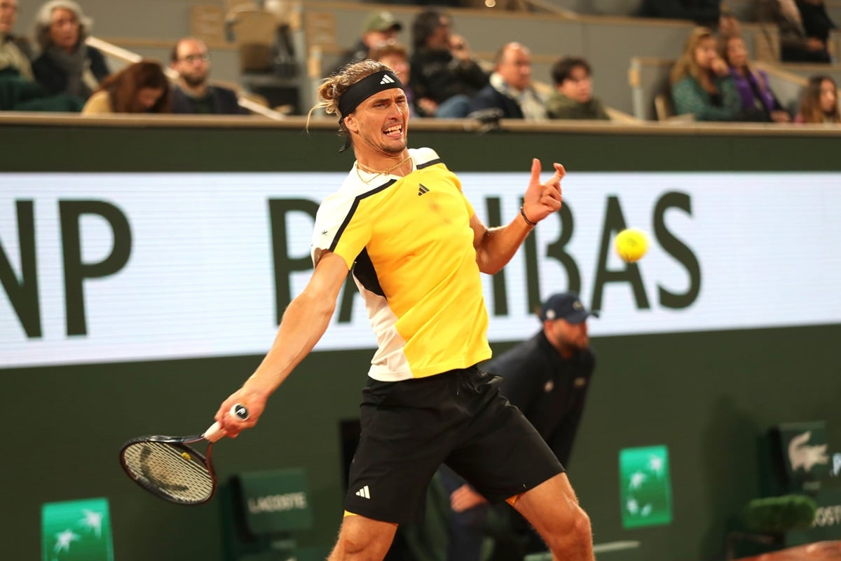 French Open Tipps heute 03.06. Bild zeigt Alexander Zverev (© LaPresse / Alamy Stock Photo)