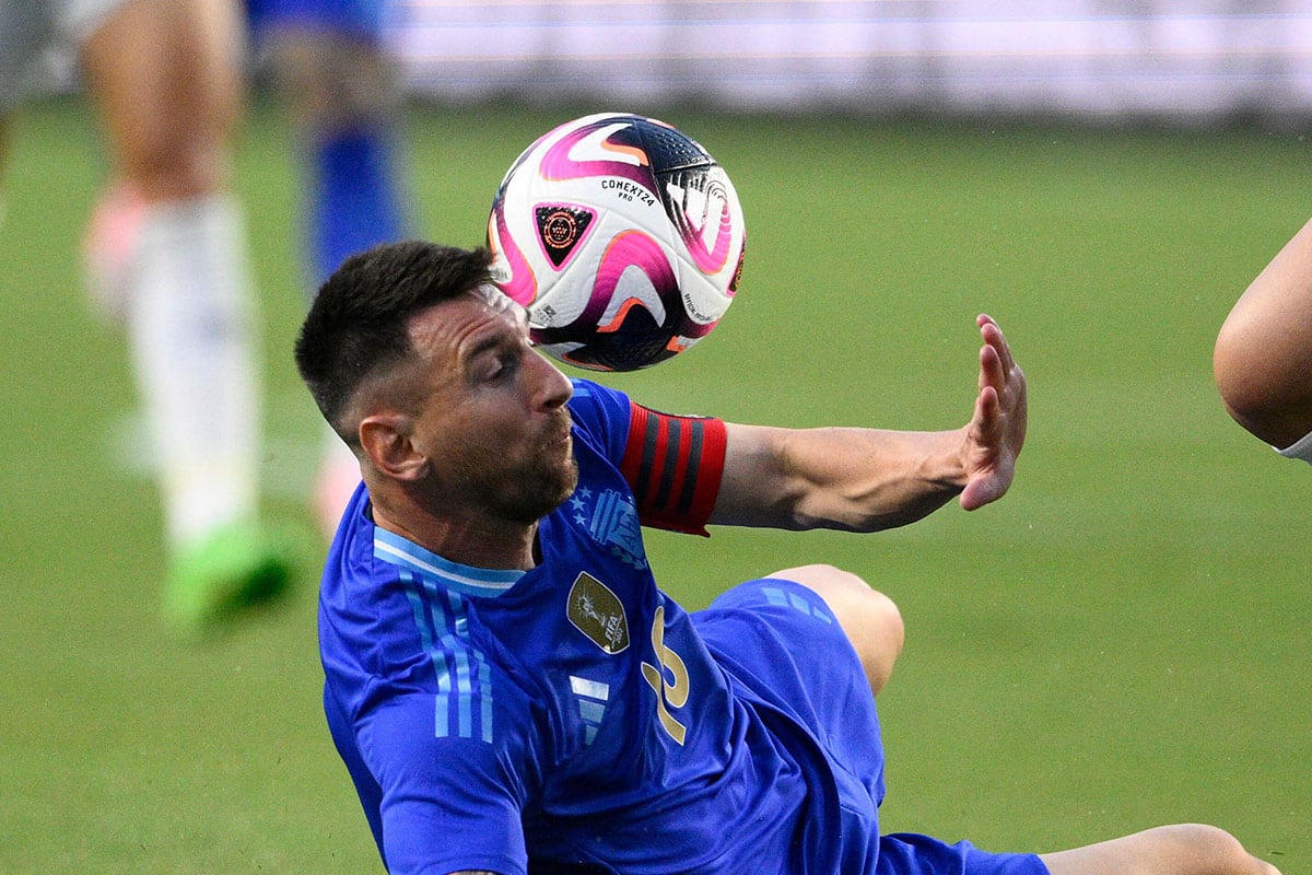 Argentinien Kanada Tipp Bild zeigt Lionel Messi (© Associated Press / Alamy Stock Photo)
