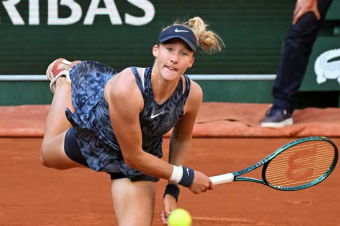 French Open Tipps heute 06.06. Bild zeigt Mirra Andreeva (© ZUMA Press, Inc. / Alamy Stock Photo)
