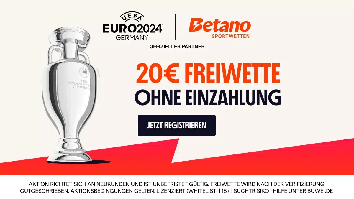Betano Freiwette Spanien - Deutschland Wetten