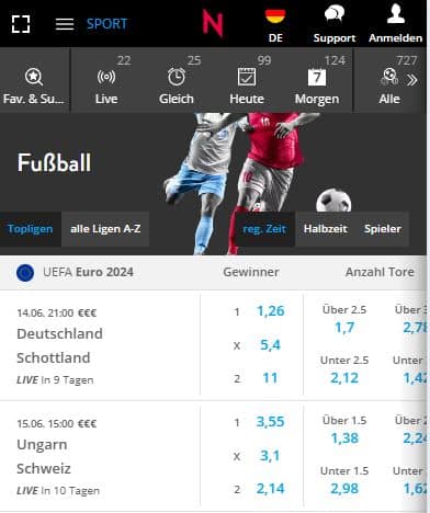fussball wetten