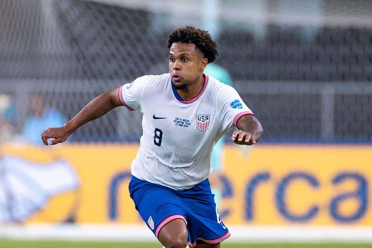 Panama USA Tipp Bild zeigt Weston McKennie (© imago images / PA Images)
