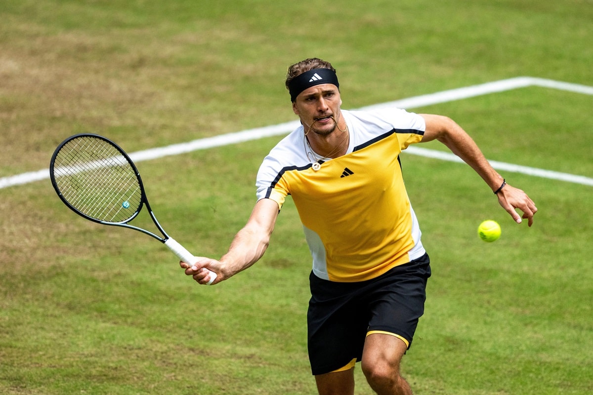 Wimbledon Tipps heute 02.07. Bild zeigt Alexander Zverev. (© dpa picture alliance / Alamy Stock Photo)