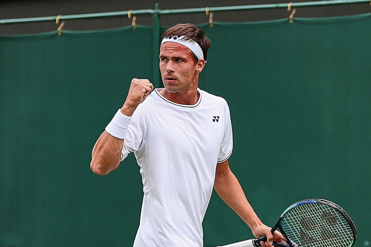 Shapovalov Altmaier Tipp Bild zeigt Daniel Altmaier (© ZUMA Press, Inc. / Alamy Stock Photo)