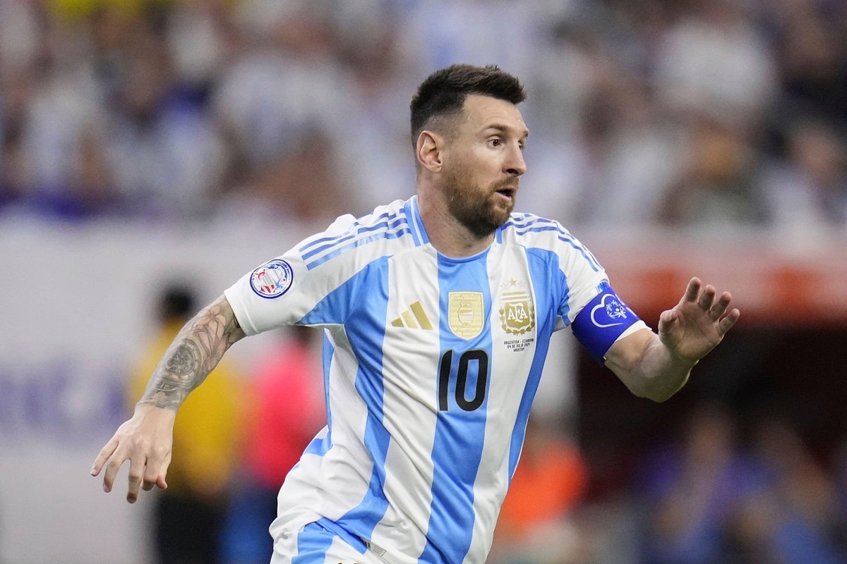 Argentinien Kanada Tipp Bild zeigt Lionel Messi (© Associated Press / Alamy Stock Photo)