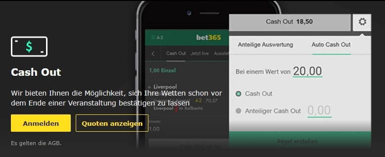 Bet365 Cash Out