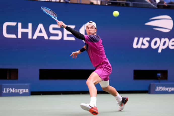 US Open Tipps heute 05.09. Bild zeigt Jack Draper (© Adam Stoltman / Alamy Stock Photo)