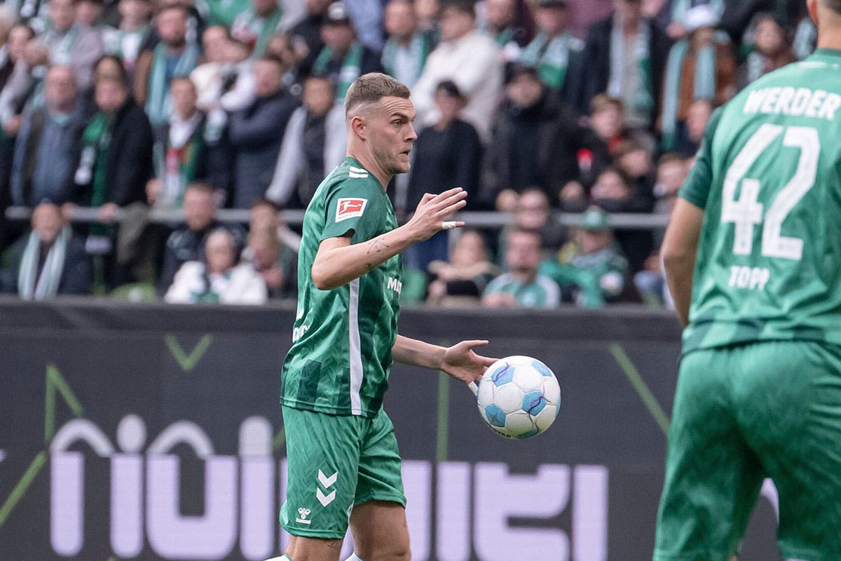 Werder Bremen Leverkusen Tipp Bild zeigt Marvin Ducksch © dpa picture alliance / Alamy Stock Photo