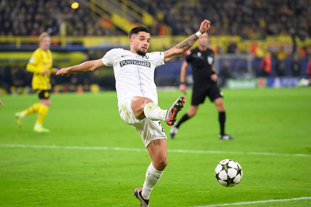 Sturm Graz Girona Tipp Bild zeigt Jusuf Gazibegovic © dpa picture alliance / Alamy Stock Photo