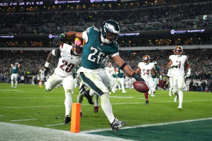NFL Week 13 2024 Bild zeigt Saquon Barkley
