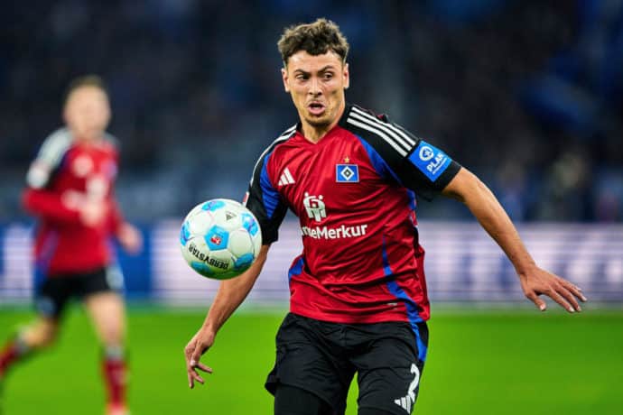 2. Liga heute 20. Spieltag Bild zeigt William Mickelbrencis © dpa picture alliance / Alamy Stock Photo