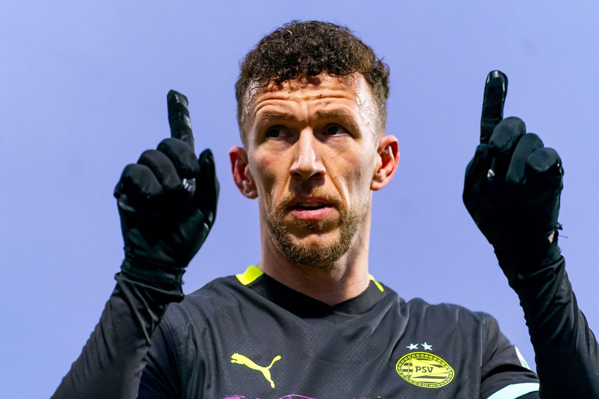 Roter Stern PSV Tipp Bild zeigt Ivan Perisic © Orange Pics BV / Alamy Stock Photo